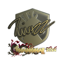Sticker | Twistzz (Gold) | Shanghai 2024