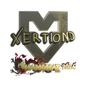 Sticker | xertioN (Gold) | Shanghai 2024