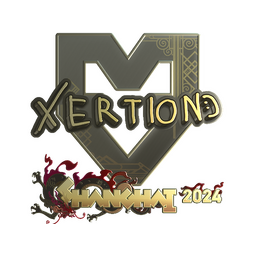 Sticker | xertioN (Gold) | Shanghai 2024