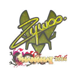Sticker | ZywOo (Glitter) | Shanghai 2024