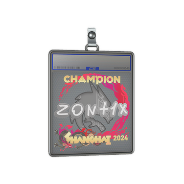 Sticker Slab | zont1x (Champion) | Shanghai 2024