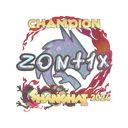Sticker | zont1x (Holo, Champion) | Shanghai 2024