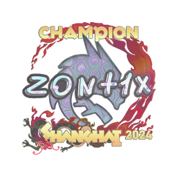 Sticker | zont1x (Holo, Champion) | Shanghai 2024