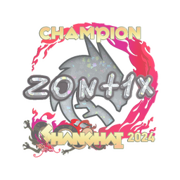 Sticker | zont1x (Glitter, Champion) | Shanghai 2024