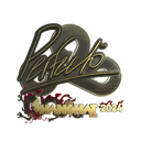 Sticker | Perfecto (Gold) | Shanghai 2024