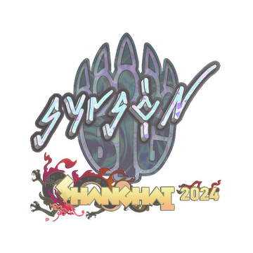 Sticker | syrsoN (Holo) | Shanghai 2024