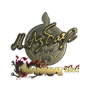 Sticker | Senzu (Gold) | Shanghai 2024