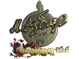 Sticker | Senzu (Gold) | Shanghai 2024