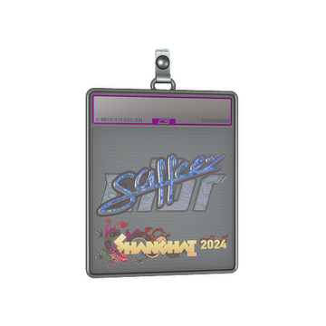 Sticker Slab | saffee (Holo) | Shanghai 2024