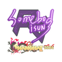 Sticker | somebody | Shanghai 2024