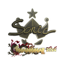 Sticker | Sonic (Gold) | Shanghai 2024