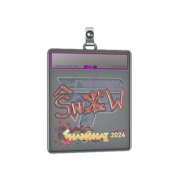 Sticker Slab | snow (Holo) | Shanghai 2024