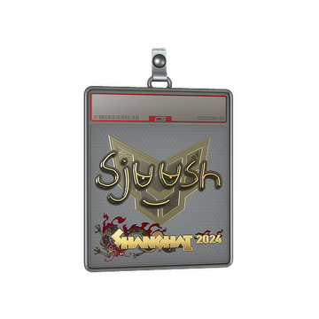 Sticker Slab | sjuush (Gold) | Shanghai 2024