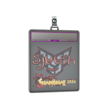 Sticker Slab | sjuush (Holo) | Shanghai 2024