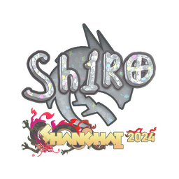 Sticker | sh1ro (Glitter) | Shanghai 2024