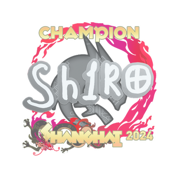 Sticker | sh1ro (Champion) | Shanghai 2024