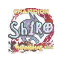 Sticker | sh1ro (Holo, Champion) | Shanghai 2024