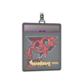 Sticker Slab | ropz (Holo) | Shanghai 2024