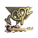 Sticker | ropz (Gold) | Shanghai 2024