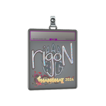 Sticker Slab | rigoN (Holo) | Shanghai 2024