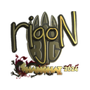Sticker | rigoN (Gold) | Shanghai 2024