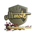 Sticker | ultimate (Gold) | Shanghai 2024