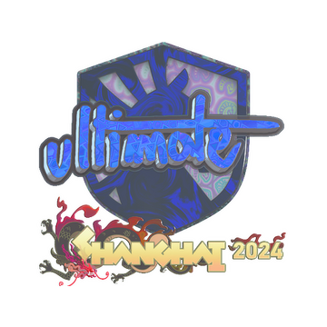 Sticker | ultimate (Holo) | Shanghai 2024