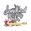Sticker | donk (Glitter) | Shanghai 2024