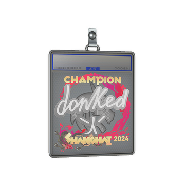 Sticker Slab | donk (Champion) | Shanghai 2024