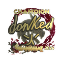 Sticker | donk (Gold, Champion) | Shanghai 2024