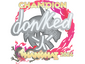 Sticker | donk (Champion) | Shanghai 2024