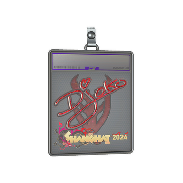 Sticker Slab | Djoko (Glitter) | Shanghai 2024