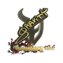 Sticker | Graviti (Gold) | Shanghai 2024