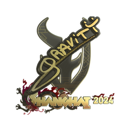 Sticker | Graviti (Gold) | Shanghai 2024