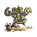 Sticker | Grim (Gold) | Shanghai 2024
