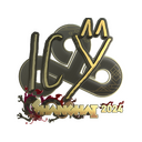 Sticker | ICY (Gold) | Shanghai 2024