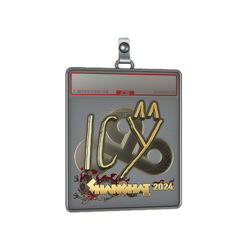 Sticker Slab | ICY (Gold) | Shanghai 2024