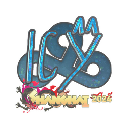 Sticker | ICY (Glitter) | Shanghai 2024