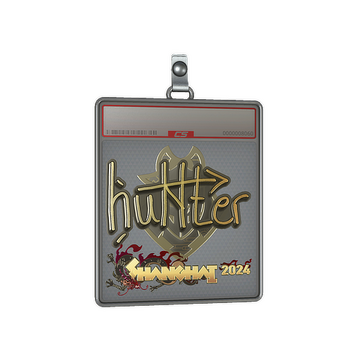 Sticker Slab | huNter- (Gold) | Shanghai 2024