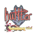 Sticker | huNter- (Holo) | Shanghai 2024