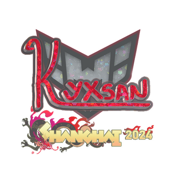 Sticker | kyxsan (Glitter) | Shanghai 2024