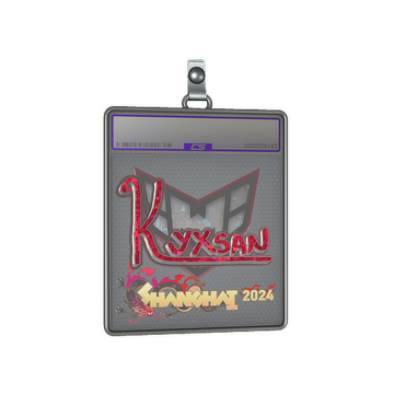 Sticker Slab | kyxsan (Glitter) | Shanghai 2024
