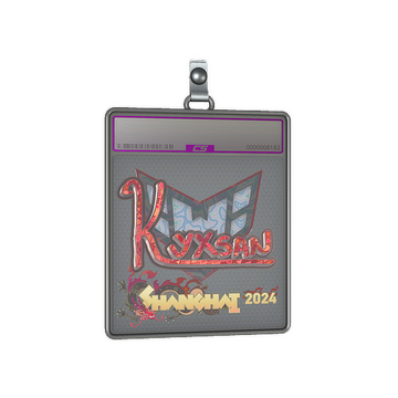 Sticker Slab | kyxsan (Holo) | Shanghai 2024