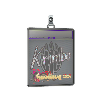 Sticker Slab | Krimbo (Glitter) | Shanghai 2024