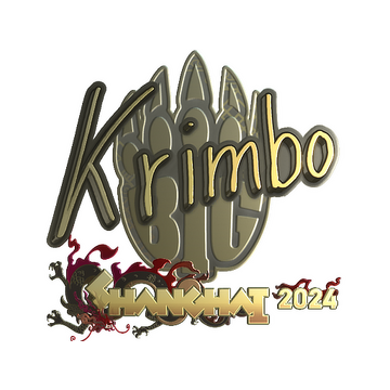 Sticker | Krimbo (Gold) | Shanghai 2024