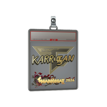 Sticker Slab | karrigan (Gold) | Shanghai 2024