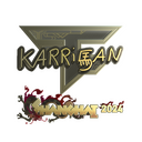 Sticker | karrigan (Gold) | Shanghai 2024