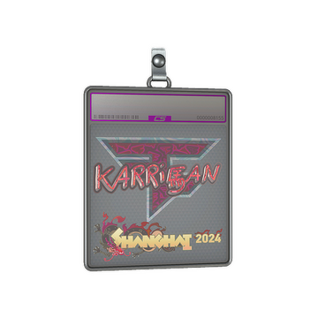 Sticker Slab | karrigan (Holo) | Shanghai 2024