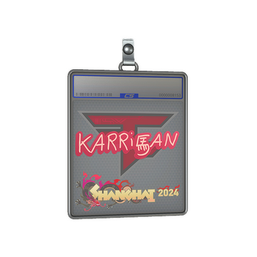 Sticker Slab | karrigan | Shanghai 2024