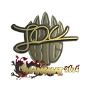Sticker | JDC (Gold) | Shanghai 2024